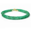 .925 EMERALD NECKALCE