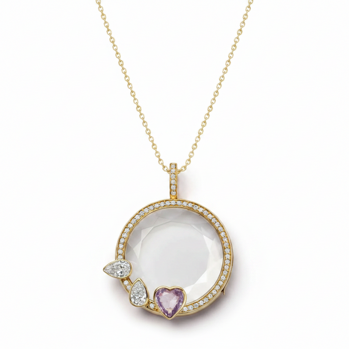 PAVE MEMORY LOCKET