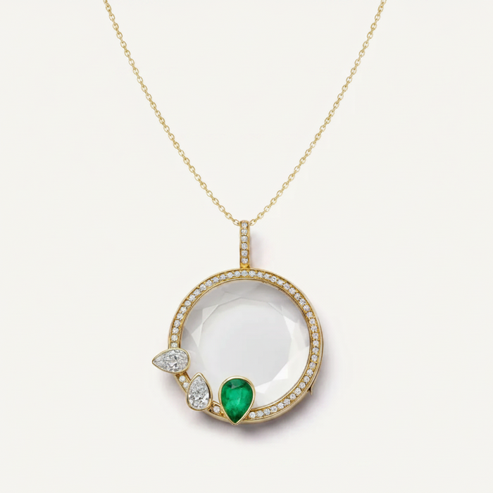 PAVE MEMORY LOCKET