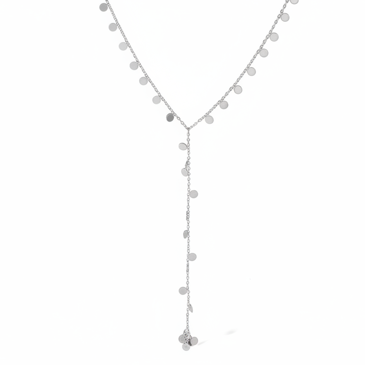 COINS LARIAT NECKLACE 💧