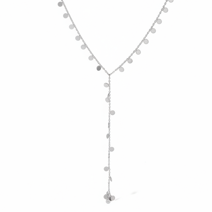 COINS LARIAT NECKLACE 💧