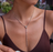 BAGUETTE LARIAT NECKLACE 💧