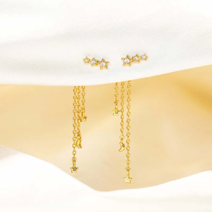 STAR CLUSTER EARRINGS