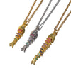 VENTRICULATED FISH NECKLACE