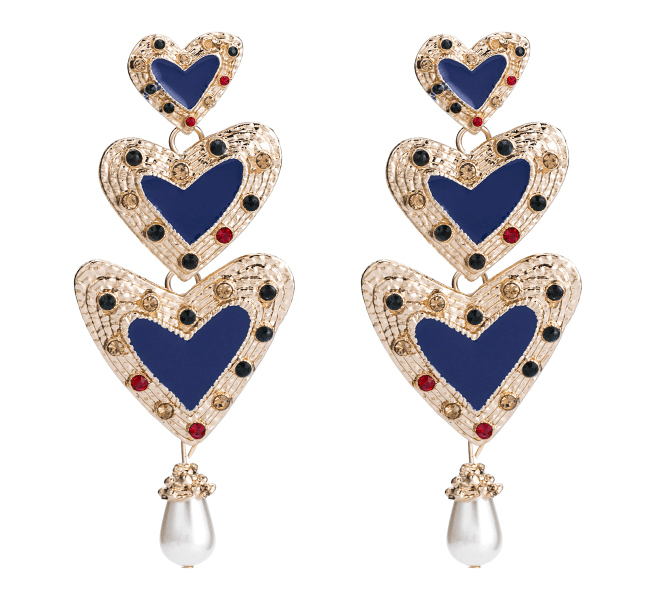 QUEEN OF HEARTS EARRINGS - ATTICA JEWELS