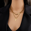 CROSS LAYER NECKLACE